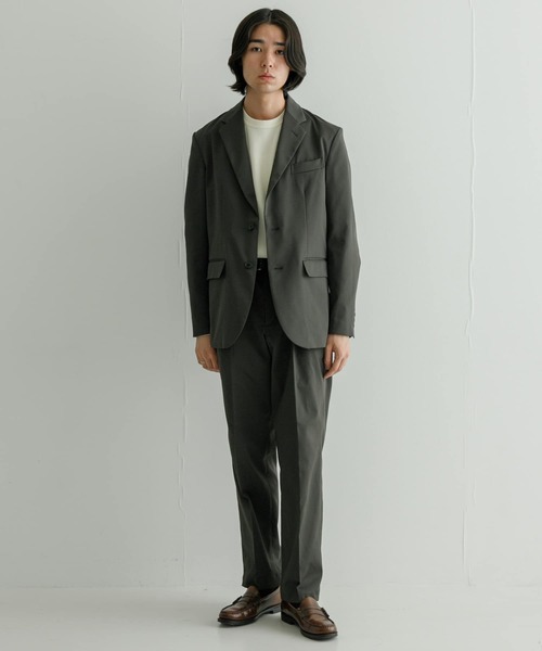 URBAN RESEARCH(アーバンリサーチ)の「RE:NAPES サテンジャケット(その他アウター・メンズ・チャコールグレー/ネイビー・MEDIUM/LARGE)」の7枚目の写真