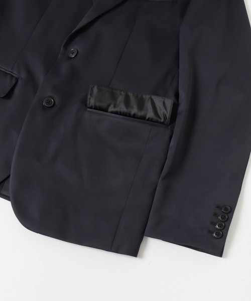 URBAN RESEARCH(アーバンリサーチ)の「RE:NAPES サテンジャケット(その他アウター・メンズ・チャコールグレー/ネイビー・MEDIUM/LARGE)」の15枚目の写真