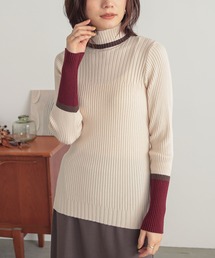 n'OrLABEL | 『配色リブニット』(ニット/セーター)