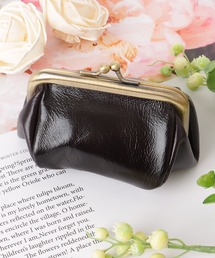 Lace Ladies（レースレディース）の「コンパクト がま口 レザー 小銭入れ ポーチ（コインケース）」