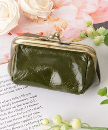 Lace Ladies（レースレディース）の「コンパクト がま口 レザー 小銭入れ ポーチ（コインケース）」