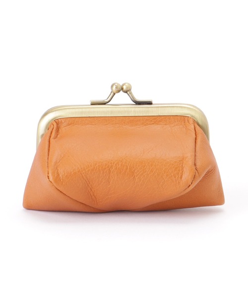 【オールドコーチ】がま口　ポーチ　コインケース　レザー　ブラウン　茶色　超希少 未使用美品 COACH コーチ がま口 小銭入れ コインケース