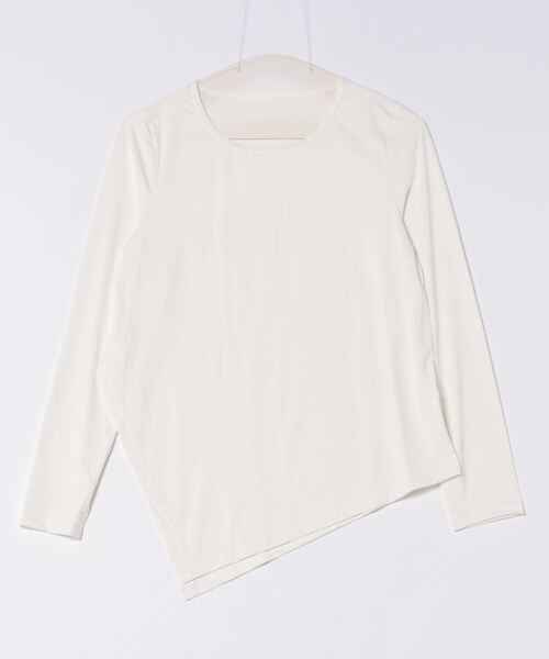 Ritzy(リッツィー)の「長袖 フィットネス ヨガウェアトップス(Tシャツ/カットソー・レディース・グレー/ホワイト/ピンク/ブラック・M/L/XL)」の12枚目の写真