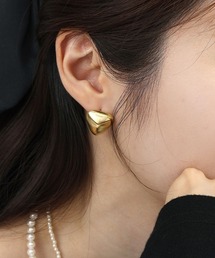 【金属アレルギー対応】 トライアングル ピアス / ステンレスポスト