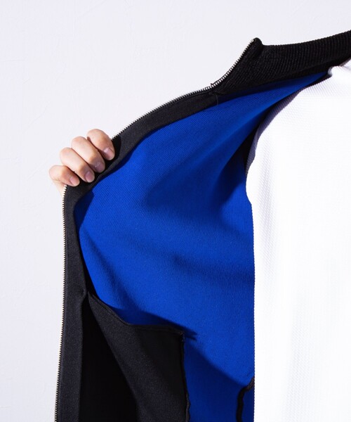 【セール】【GLOSTER/グロスター】モールWフェイス ジップアップ ハイネックドライバーズニット（ニット/セーター）｜GLOSTER（グロスター）