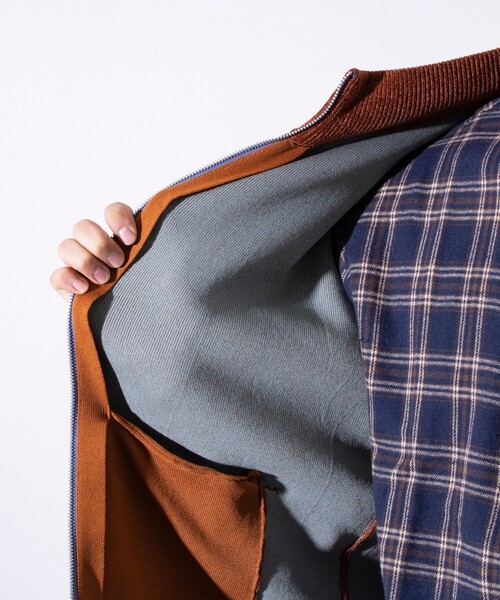 【セール】【GLOSTER/グロスター】モールWフェイス ジップアップ ハイネックドライバーズニット（ニット/セーター）｜GLOSTER（グロスター）