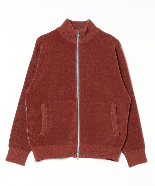 【セール】【GLOSTER/グロスター】モールWフェイス ジップアップ ハイネックドライバーズニット（ニット/セーター）｜GLOSTER（グロスター）