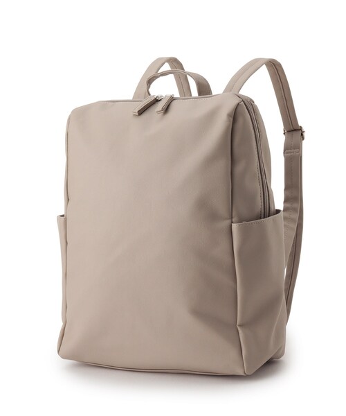 ITS'DEMO（イッツデモ）の「◆【通勤／A4対応／8ポケット】収納上手になれるリュック（バックパック/リュック・レディース・ナチュラル/グレー/ブラック・00）」の11枚目の写真