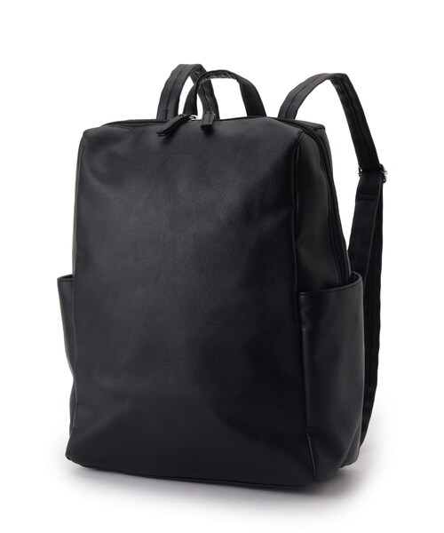 ITS'DEMO（イッツデモ）の「◆【通勤／A4対応／8ポケット】収納上手になれるリュック（バックパック/リュック・レディース・ナチュラル/グレー/ブラック・00）」の12枚目の写真