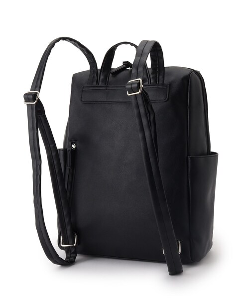 ITS'DEMO（イッツデモ）の「◆【通勤／A4対応／8ポケット】収納上手になれるリュック（バックパック/リュック・レディース・ナチュラル/グレー/ブラック・00）」の15枚目の写真