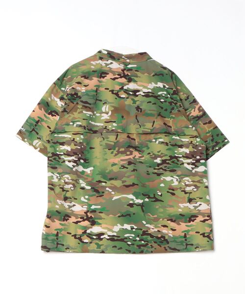 WILD THINGS（ワイルドシングス）の「WILDTHINGS PRINT SLANT S/S SHIRT WT24035AD（シャツ/ブラウス・メンズ・カモフラージュ・M/L）」の3枚目の写真