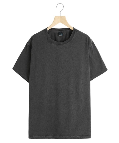 Good On（グッドオン）の「Good On / グッドオン：SS CREW TEE：GOST-701P[AST]（Tシャツ/カットソー・メンズ・グレー/ベージュ系その他/ブラック/ナチュラル/スカイブルー系/ピンク系その他・XL/L）」の2枚目の写真