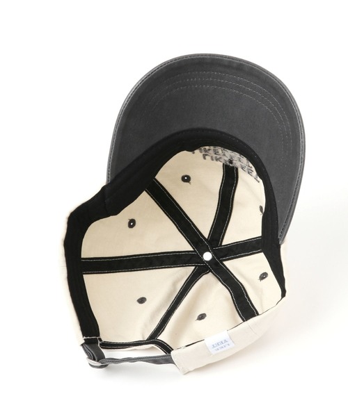 バ バイカラーCAP(WHT) セール】LIKEYEETバイカラーCAP(キャップ)|BAYFLOW