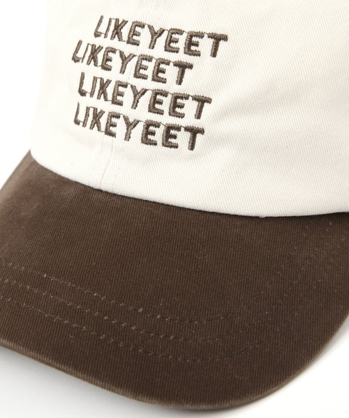 バ バイカラーCAP（WHT） セール】LIKEYEETバイカラーCAP（キャップ）｜BAYFLOW