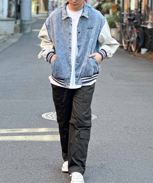 NOBLE PRODUCT(ノーブルプロダクツ)の「【NOBLE PRODUCT】8ポケット2WAYカーゴパンツ(カーゴパンツ・メンズ・アイボリー/ブラック・M/L)」の17枚目の写真