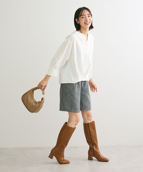 Green Parks(グリーンパークス)の「ラメツィードショートパンツ(その他パンツ・レディース・ブラック・FREE)」の6枚目の写真