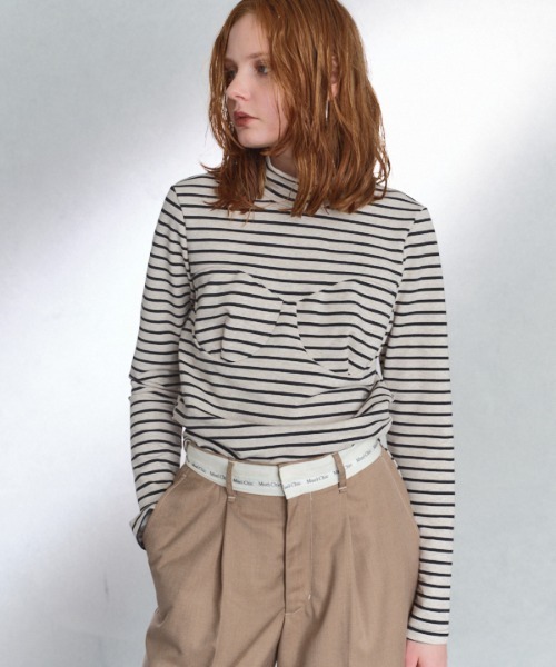 【セール】Petit border CS ペティットボーダーカットソー（Tシャツ/カットソー）｜Muel Chic（ミュエルシック）