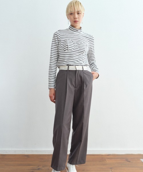 【セール】Petit border CS ペティットボーダーカットソー（Tシャツ/カットソー）｜Muel Chic（ミュエルシック）