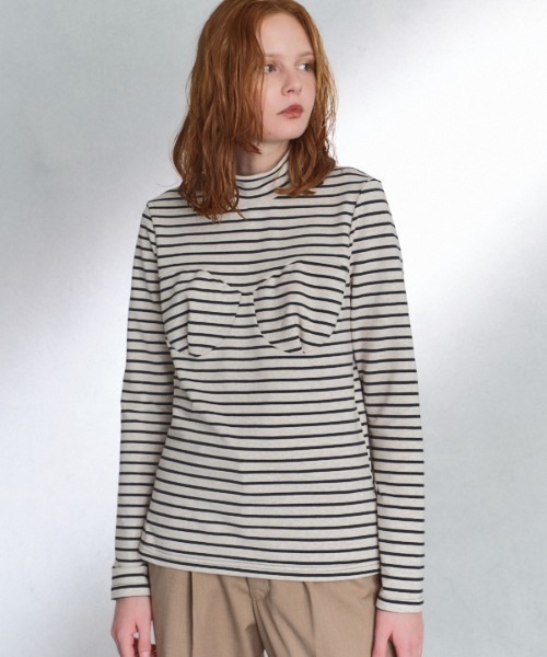 【セール】Petit border CS ペティットボーダーカットソー（Tシャツ/カットソー）｜Muel Chic（ミュエルシック）