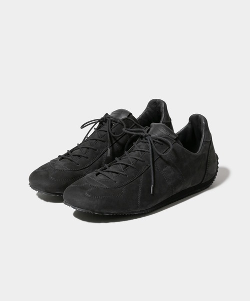 REPRODUCTION OF FOUND(リプロダクションオブファウンド)の「german traner in nubuck(スニーカー・レディース・ブラック/オフホワイト・27.5/28.5/26.5/25.5/24.5/23.5/22.5)」の2枚目の写真
