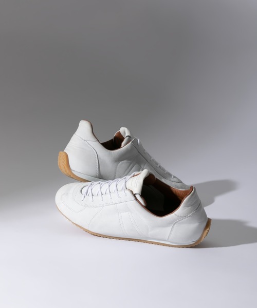 REPRODUCTION OF FOUND(リプロダクションオブファウンド)の「german traner in nubuck(スニーカー・レディース・ブラック/オフホワイト・27.5/28.5/26.5/25.5/24.5/23.5/22.5)」の12枚目の写真