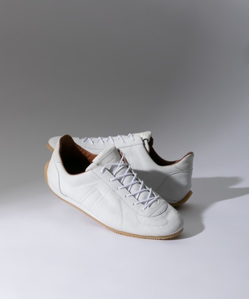 REPRODUCTION OF FOUND(リプロダクションオブファウンド)の「german traner in nubuck(スニーカー・レディース・ブラック/オフホワイト・27.5/28.5/26.5/25.5/24.5/23.5/22.5)」の14枚目の写真