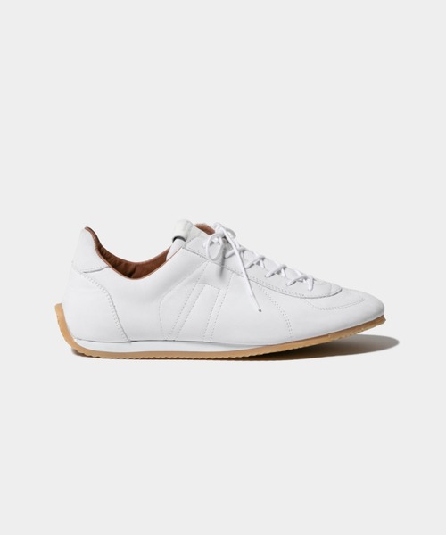 REPRODUCTION OF FOUND(リプロダクションオブファウンド)の「german traner in nubuck(スニーカー・レディース・ブラック/オフホワイト・27.5/28.5/26.5/25.5/24.5/23.5/22.5)」の3枚目の写真