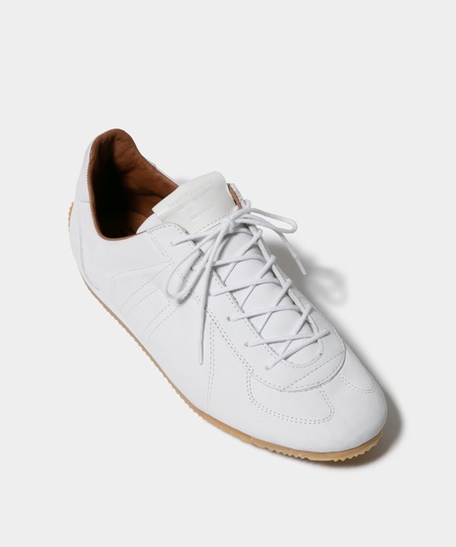 REPRODUCTION OF FOUND(リプロダクションオブファウンド)の「german traner in nubuck(スニーカー・レディース・ブラック/オフホワイト・27.5/28.5/26.5/25.5/24.5/23.5/22.5)」の4枚目の写真