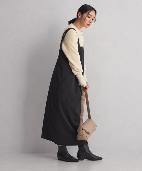 green label relaxing（グリーンレーベルリラクシング）の「＜at ease＞フェザーニット プルオーバー（ニット/セーター・レディース・モカ/ダークグレー/ナチュラル・FREE）」の18枚目の写真