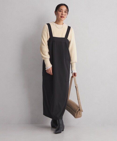 green label relaxing（グリーンレーベルリラクシング）の「＜at ease＞フェザーニット プルオーバー（ニット/セーター・レディース・モカ/ダークグレー/ナチュラル・FREE）」の19枚目の写真