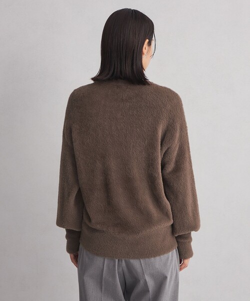 green label relaxing（グリーンレーベルリラクシング）の「＜at ease＞フェザーニット プルオーバー（ニット/セーター・レディース・モカ/ダークグレー/ナチュラル・FREE）」の22枚目の写真