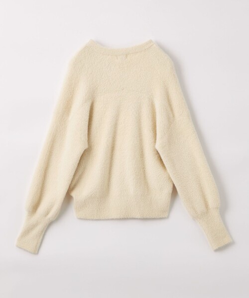green label relaxing（グリーンレーベルリラクシング）の「＜at ease＞フェザーニット プルオーバー（ニット/セーター・レディース・モカ/ダークグレー/ナチュラル・FREE）」の4枚目の写真