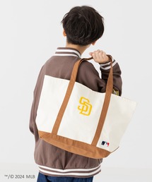 JAM & LINK（ジャムアンドリンク）の「MLB 刺繍ロゴ トートバッグ（トートバッグ）」