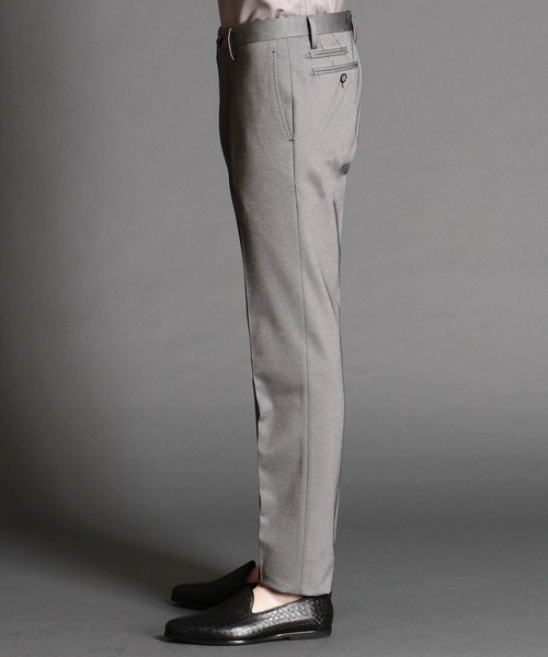 MONSIEUR NICOLE(ムッシュニコル)の「ダブルジャージモクロディセットアップスラックス(スラックス・メンズ・グレー/ブラック/ベージュ/ネイビー・MEDIUM/SMALL/LARGE/X-LARGE)」の7枚目の写真