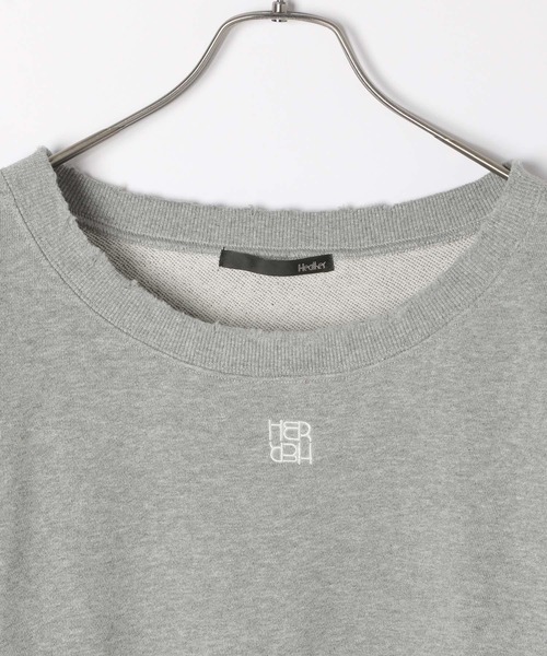 Heather(ヘザー)の「ダメージ裏毛スウェット 231725(スウェット・レディース・グレー/チャコールグレー/オートミール・FREE)」の19枚目の写真