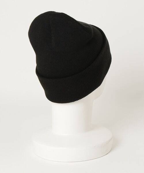 adidas（アディダス）の「adidas/アディダス ビーニー ロゴ ビーニー DMD78（ニットキャップ/ビーニー・メンズ・ブラック×ホワイト/ホワイト×ブラック/スモークグレー・FREE）」の4枚目の写真