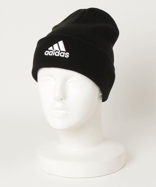 adidas（アディダス）の「adidas/アディダス ビーニー ロゴ ビーニー DMD78（ニットキャップ/ビーニー・メンズ・ブラック×ホワイト/ホワイト×ブラック/スモークグレー・FREE）」の11枚目の写真