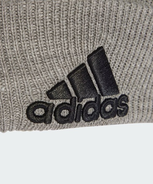 adidas（アディダス）の「adidas/アディダス ビーニー ロゴ ビーニー DMD78（ニットキャップ/ビーニー・メンズ・ブラック×ホワイト/ホワイト×ブラック/スモークグレー・FREE）」の13枚目の写真