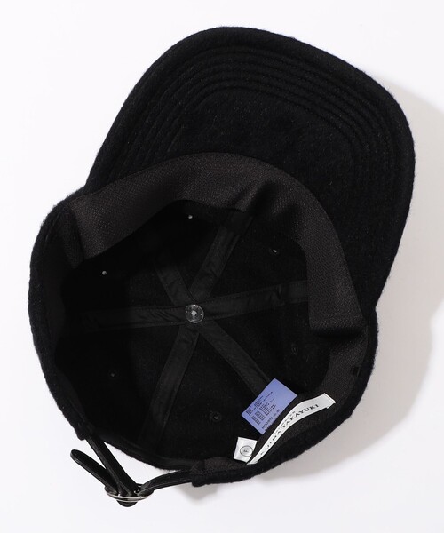 KIJIMA TAKAYUKI（キジマ　タカユキ）の「KIJIMA TAKAYUKI アンゴラシャギー 6パネルキャップ（キャップ・メンズ・グレー/ブラック・FREE）」の3枚目の写真