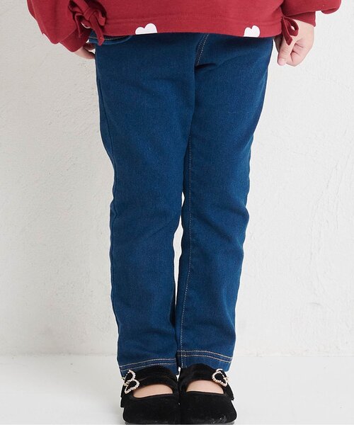 セール】【WEB限定・あったか】フリルポケット裏起毛パンツ（その他