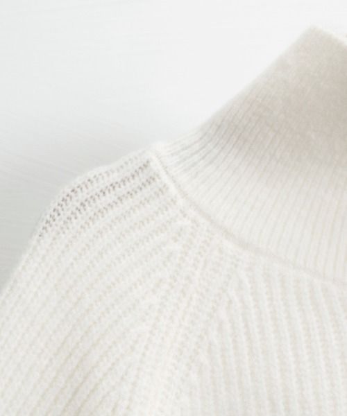 Miniministore(ミニミニストア)の「ニットトップス ショート丈 レディース(ニット/セーター・レディース・レッド/ブラック/アイボリー/ブラウン・FREE)」の6枚目の写真