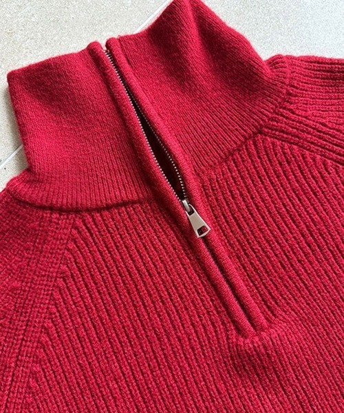 Miniministore(ミニミニストア)の「ニットトップス ショート丈 レディース(ニット/セーター・レディース・レッド/ブラック/アイボリー/ブラウン・FREE)」の7枚目の写真