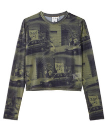 X-girl | PHOTOGRAPHY MESH TOP(Tシャツ/カットソー)