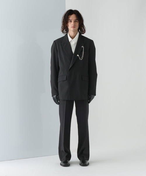 HARE（ハレ）の「【NEW CLASSIC SERIES SET UP対応】ストレートトラウザー(HARE)（スラックス・メンズ・パープル系その他/グレー系その他/ブラック・MEDIUM/SMALL）」の8枚目の写真