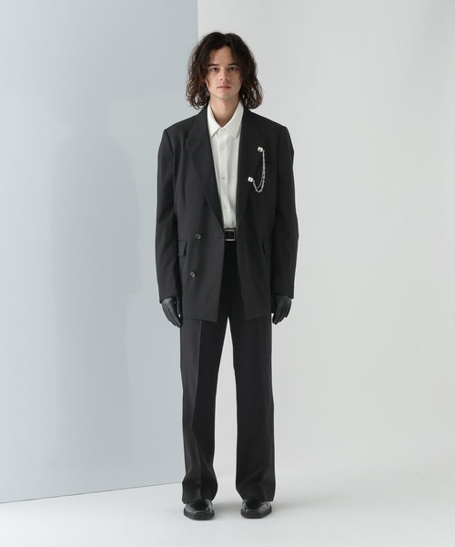 HARE（ハレ）の「【NEW CLASSIC SERIES SET UP対応】ストレートトラウザー(HARE)（スラックス・メンズ・パープル系その他/グレー系その他/ブラック・MEDIUM/SMALL）」の10枚目の写真