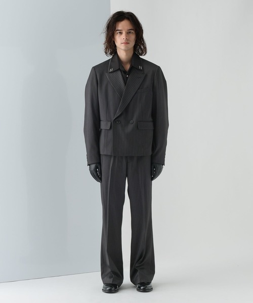 HARE（ハレ）の「【NEW CLASSIC SERIES SET UP対応】ストレートトラウザー(HARE)（スラックス・メンズ・パープル系その他/グレー系その他/ブラック・MEDIUM/SMALL）」の12枚目の写真