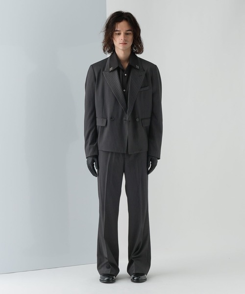 HARE（ハレ）の「【NEW CLASSIC SERIES SET UP対応】ストレートトラウザー(HARE)（スラックス・メンズ・パープル系その他/グレー系その他/ブラック・MEDIUM/SMALL）」の14枚目の写真