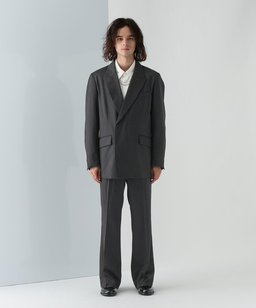 HARE（ハレ）の「【NEW CLASSIC SERIES SET UP対応】ストレートトラウザー(HARE)（スラックス・メンズ・パープル系その他/グレー系その他/ブラック・MEDIUM/SMALL）」の16枚目の写真