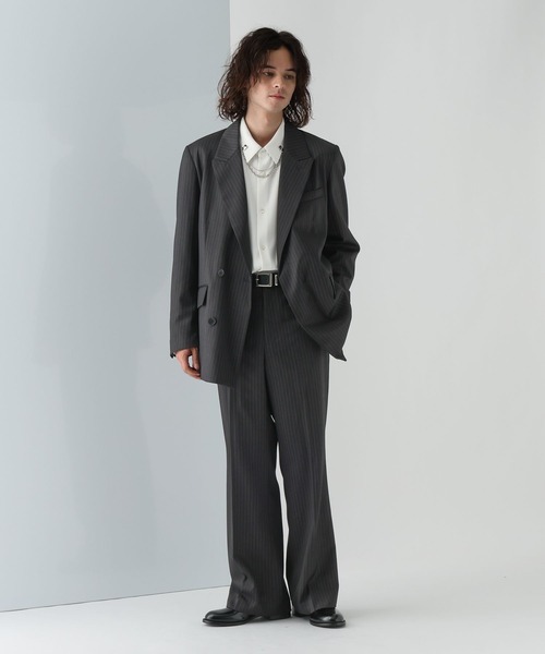 HARE（ハレ）の「【NEW CLASSIC SERIES SET UP対応】ストレートトラウザー(HARE)（スラックス・メンズ・パープル系その他/グレー系その他/ブラック・MEDIUM/SMALL）」の19枚目の写真