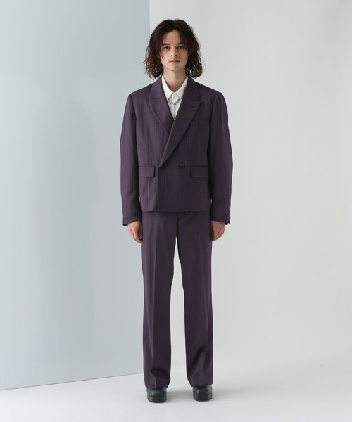 HARE セットアップ HARE（ハレ）の「【SETUP対応】サイドZIPラインワイドパンツ